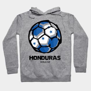 Honduras Football Country Flag Hoodie